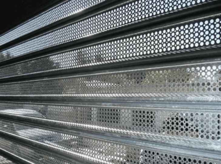 Перфорированный профнастил — объект 2